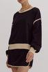 'Beryl' Round Neck Top and Skort Set - Celes Fashion